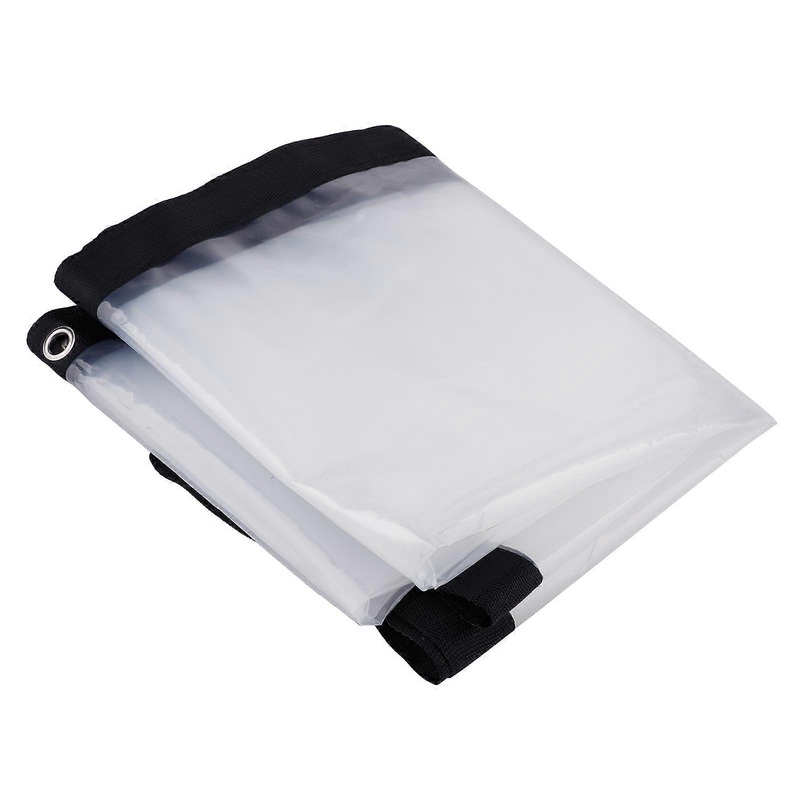 Clear Tarp Heavy Duty Waterproof, Transparent Tarpaulin with Grommets