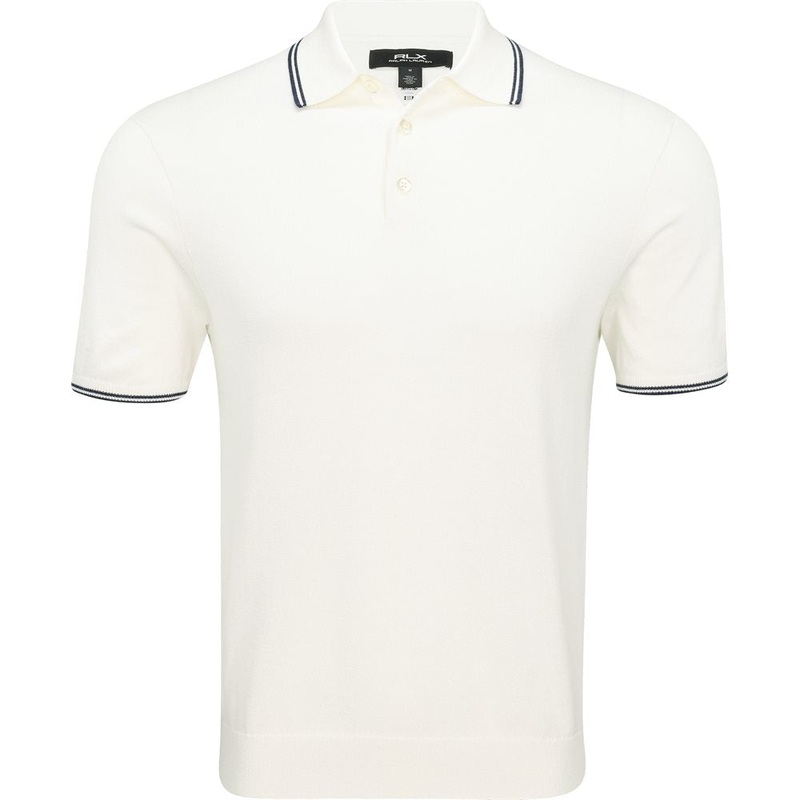 Performance Cotton-Blend Polo|White Splash|Medium|Large|X-Large