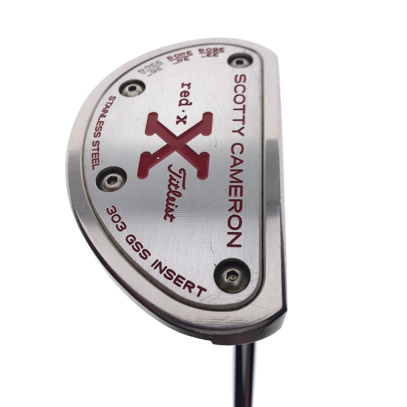 Used Scotty Cameron Red X2 Putter / 35.0 Inches