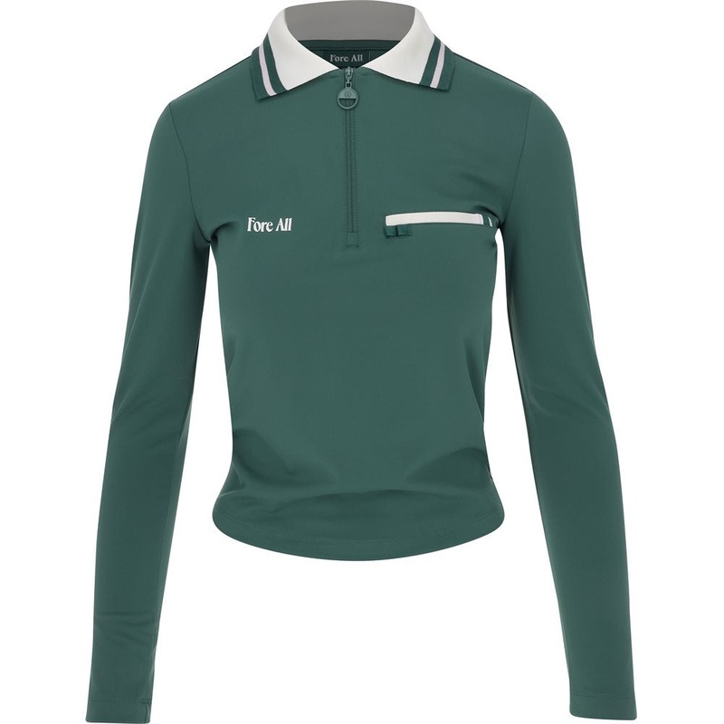 Women’s Keep It Classy 1/2 Zip Long Sleeve Polo
