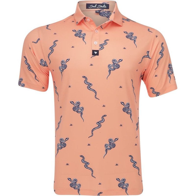 Core Polo|Orange/Purple Snakes|Small