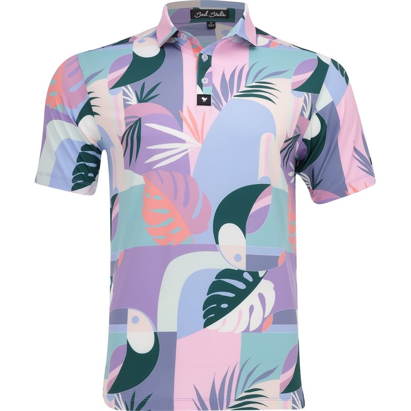 Core Polo|Pink/Purple Toucan|Large|X-Large