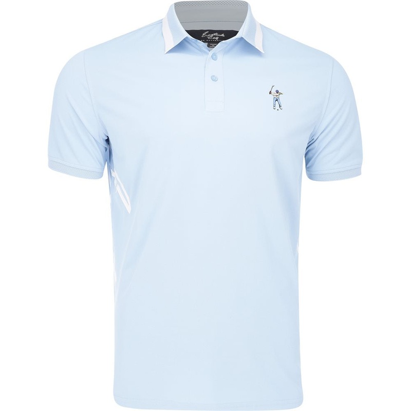 Follow Through Pique Polo|Clear Sky|Small|Medium|Large|XX-Large