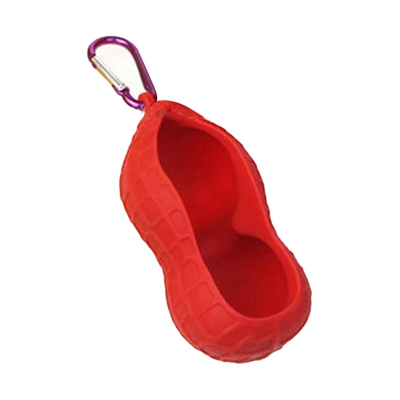 Golf Ball Holder Bag Carrier Sleeve Carry Pouch Men Women Red