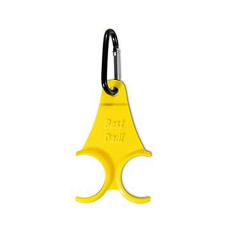 Golf Balls Holder for Bag Golf Tees Holder 3D Printing Golf Balls Holder with Clip Golf Gifts Golf Balls and Tees Holder  Yellow