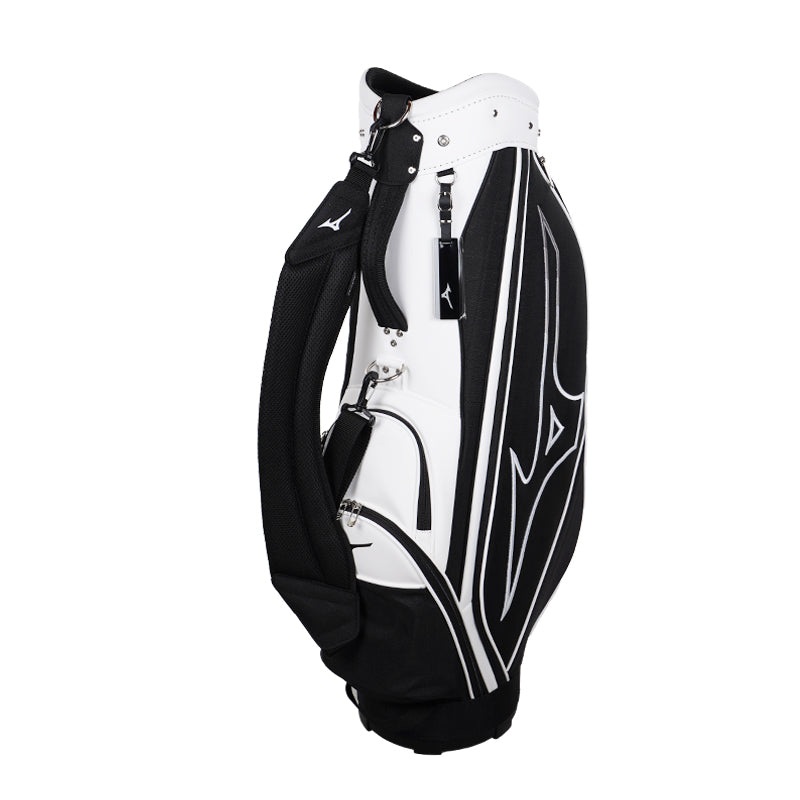 MIZUNO 9 NX 6 Cart Bag (White/Black)