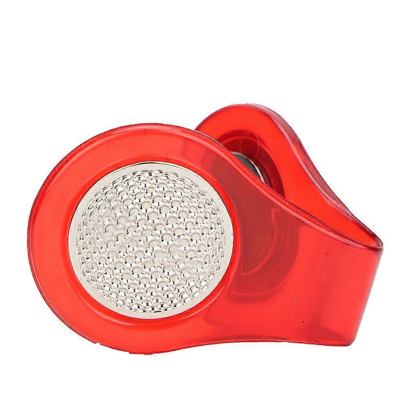 Multifunctional Stainless Steel Magnetic Golf Ball Mark with Hat Clip Golfer Accessory(red)