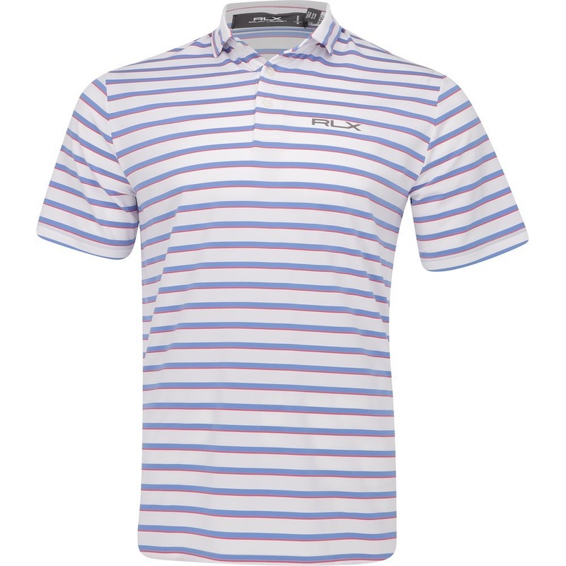 Recycled Lightweight Airflow Triple Stripe Polo