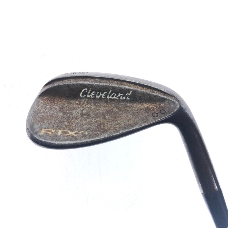 Used Cleveland RTX 4 Tour Raw Sand Wedge / 56.0 Degrees / X-Stiff Flex
