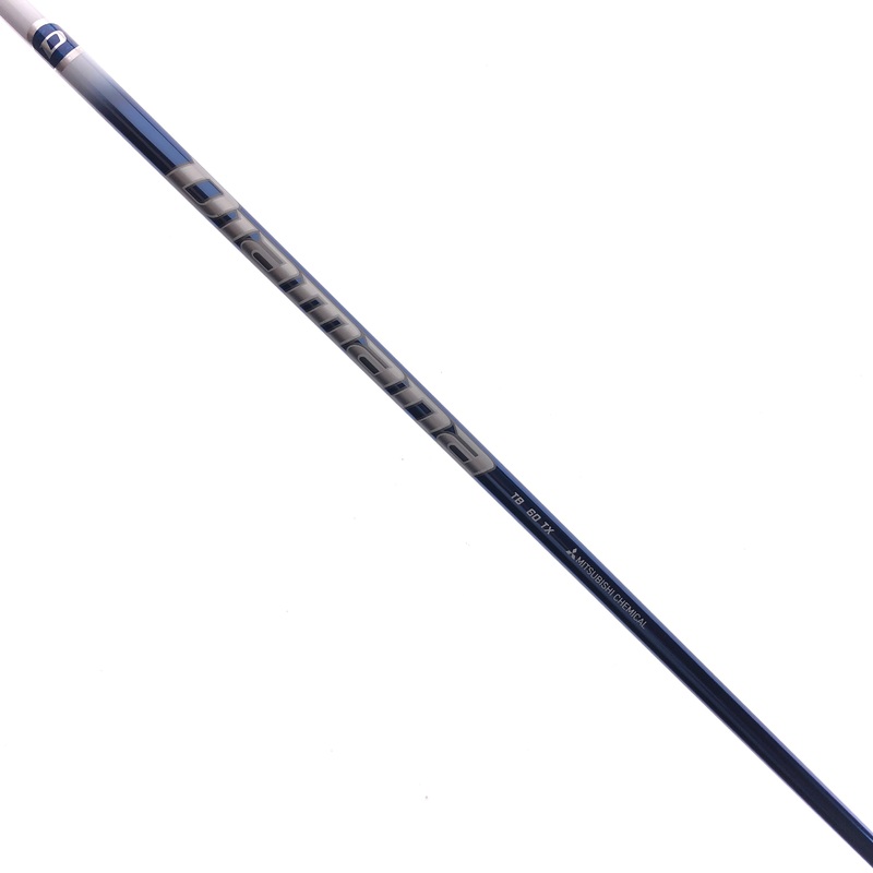 Used Mitsubishi Diamana TB 60 Driver Shaft / TX Flex / Titleist Gen 2 Adapter
