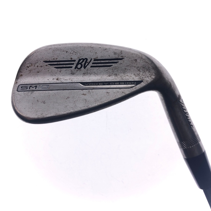 Used Titleist Vokey SM10 Raw Pitching Wedge / 46.0 Degrees / X-Stiff Flex
