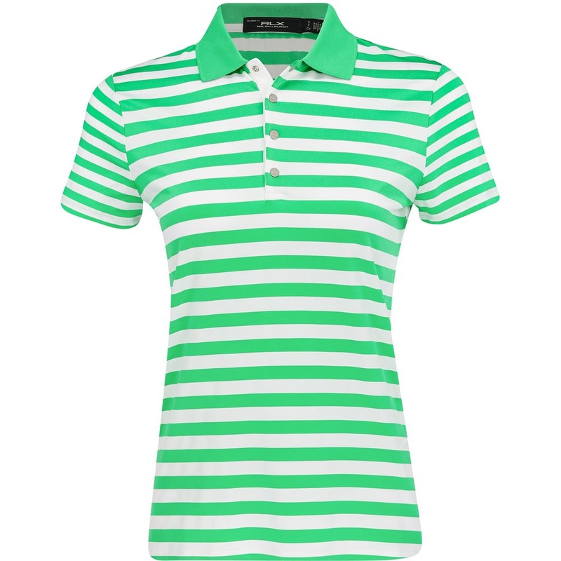 Women’s Printed Airflow Stripped Polo