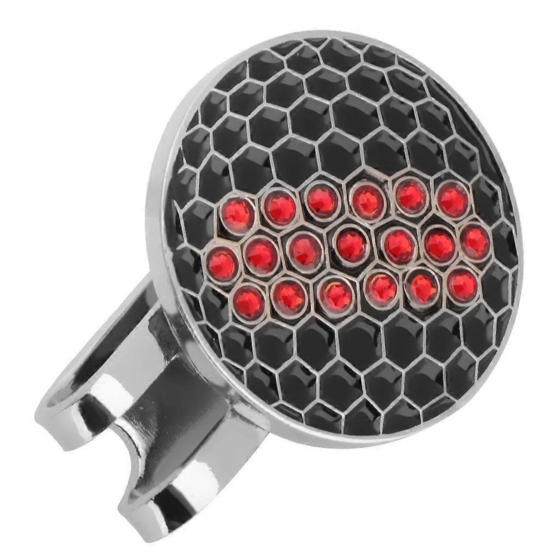 Durable Golf Crystal Drill Cap Clip Ball Marker, Choose Color
