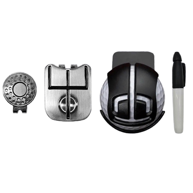 Golf Putter Alignment Aid Kit Golf Ball Marker Lightweight Portable Golf Putting Accuracy Marker Training Tool