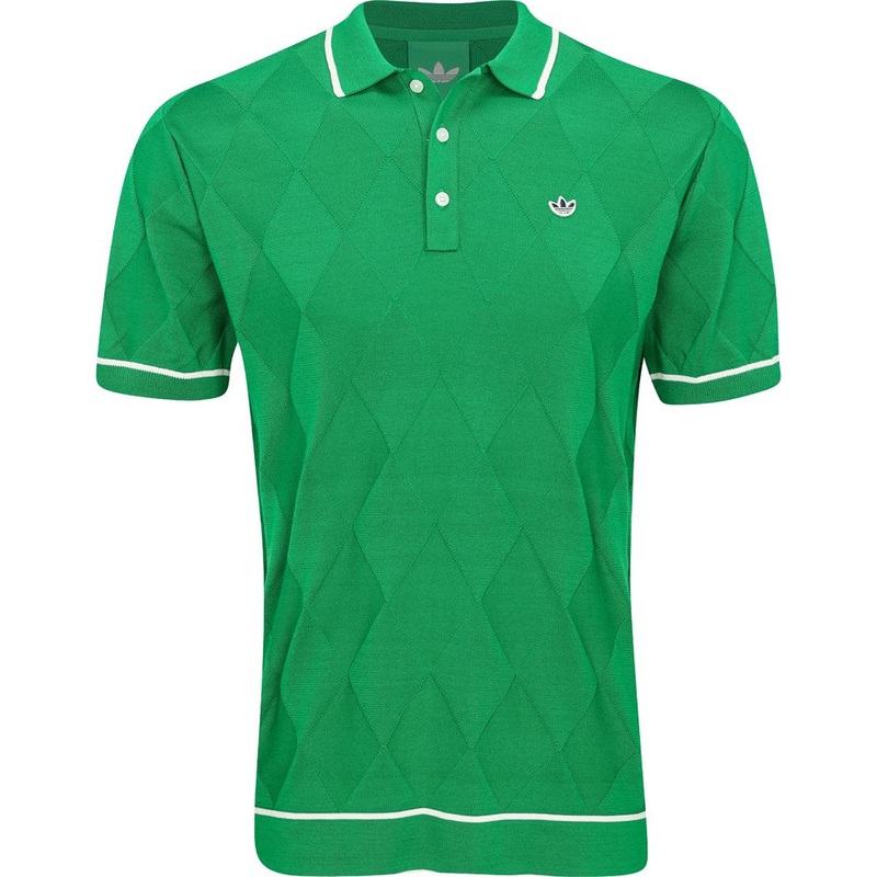 Originals Argyle Knit Polo|Green|Night Indigo|Small|Medium|Large|X-Large