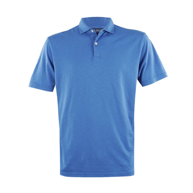 PETER MILLAR Journeyman Men’s Polo (Ocean Blue)