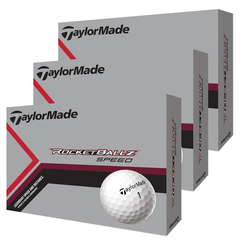 TaylorMade TM25 Rocketballz Speed Golf Balls – 3 Dozen