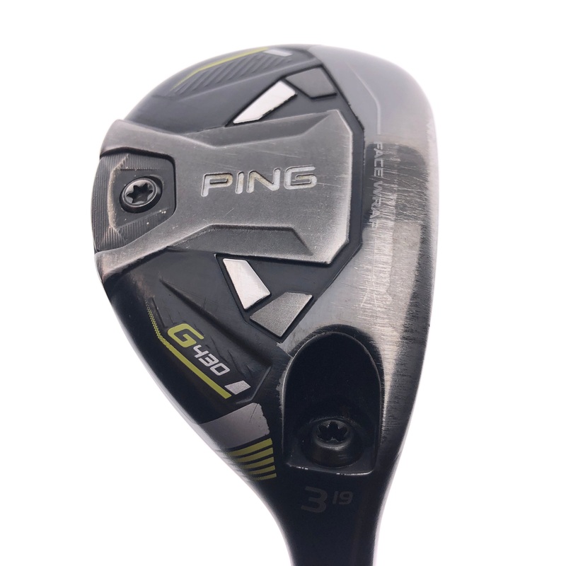 Used Ping G430 3 Hybrid / Tour AD DI-75 Shaft / 19 Degrees / Stiff Flex