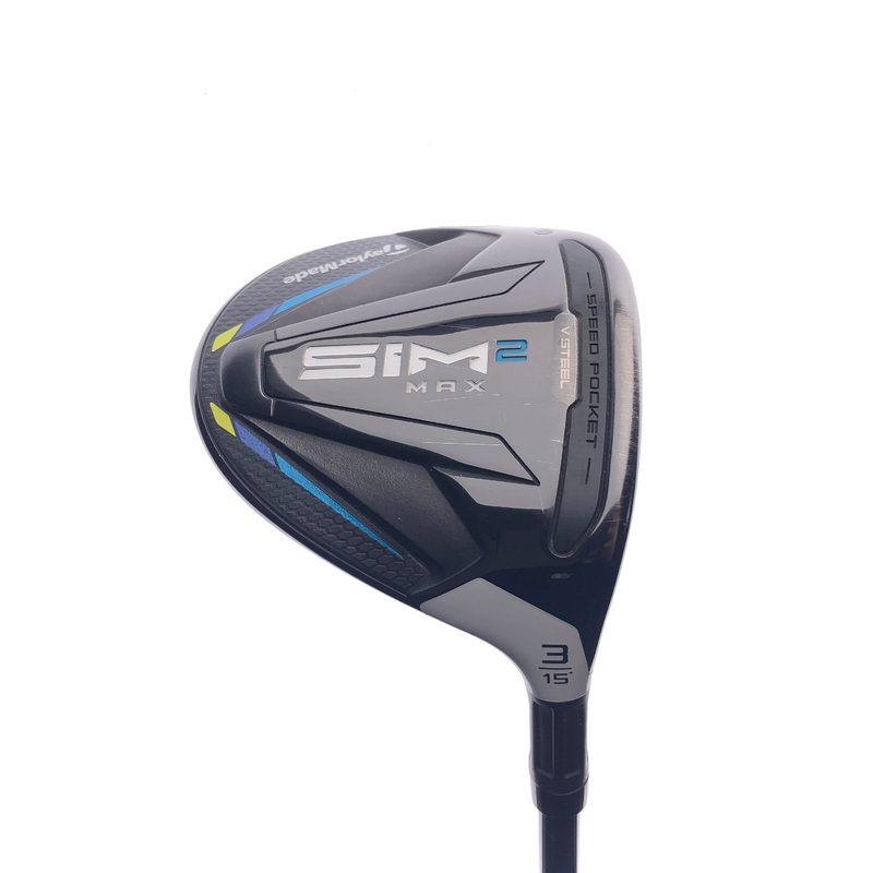 Used TaylorMade Sim2 Max 3 Fairway Wood / 15 Degrees / Stiff Flex