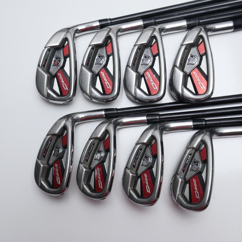 Used Wilson D300 Iron Set / 5 – SW + GW / A Flex