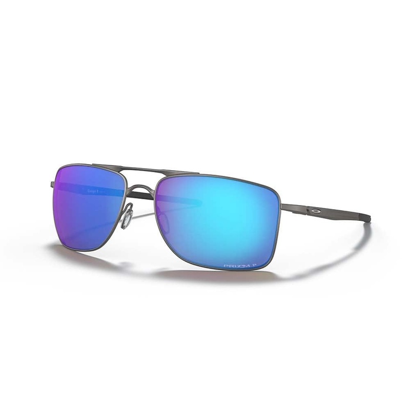 Gauge 8 Sunglasses|Matte Gunmetal|Prizm Sapphire