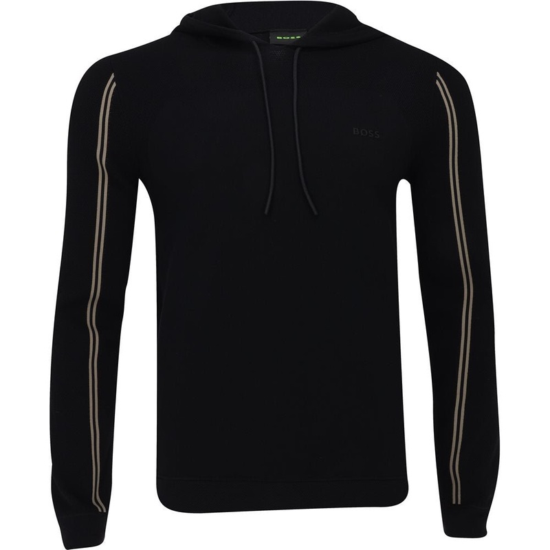 Morray Knitted Sweatshirt|Black|Light Beige|Small|Medium|Large|X-Large