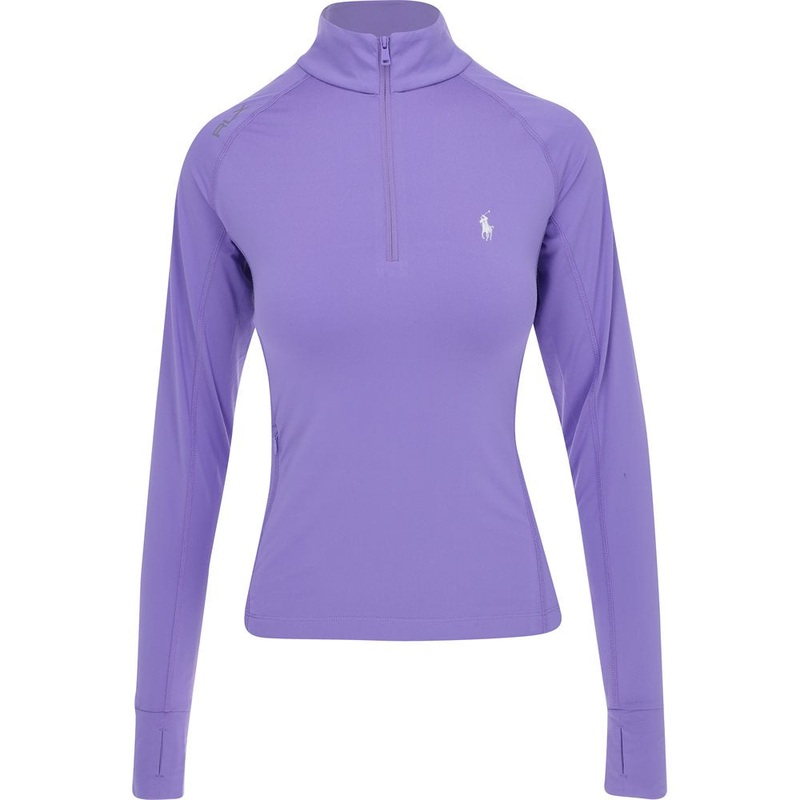 Stretch Peached Jersey UV 1/4 Zip Midlayer