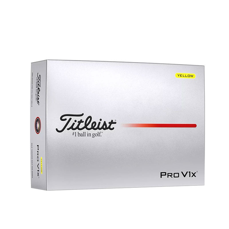 TITLEIST Pro V1x (2025) (Yellow) Golf Ball