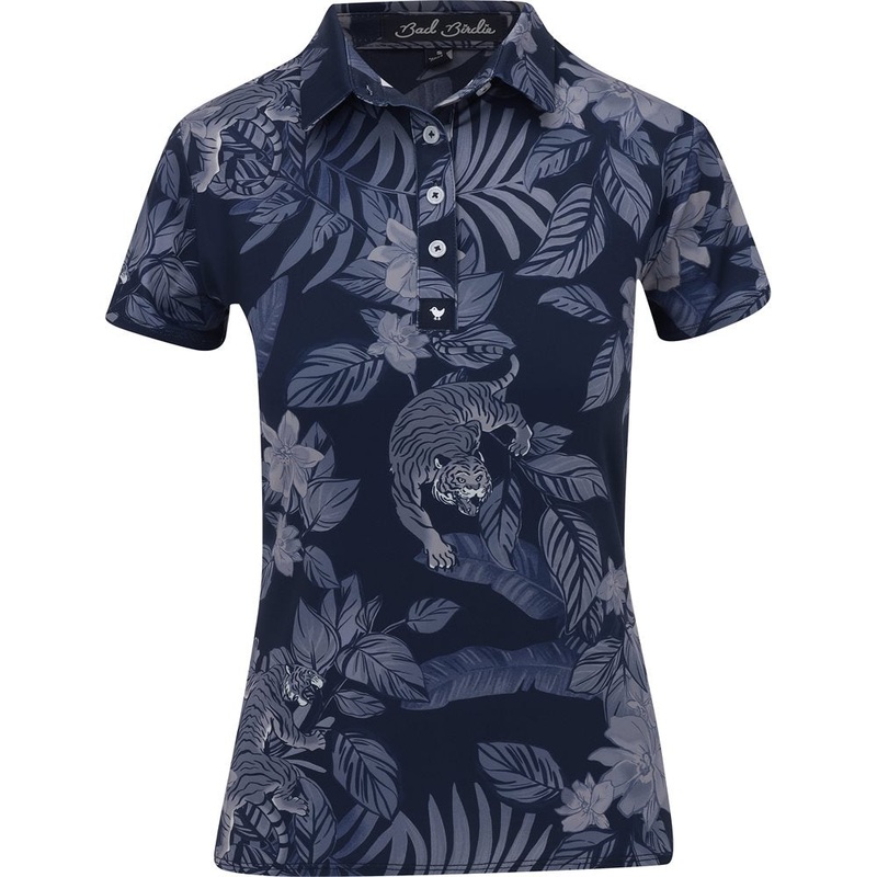 Women’s Core Polo|Black/White Tigers|X-Small|Small|Medium