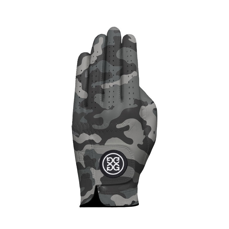 GFORE Signature Camo Men’s Leather Glove (Charcoal Camo)