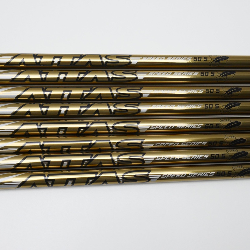 NEW UST Attas Speed Series 50 S Iron Shaft Set / Stiff Flex / 0.370