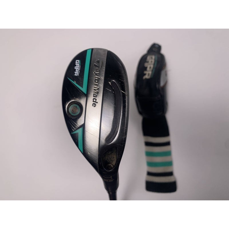 TaylorMade GAPR HI 4 Hybrid 22* KBS Hybrid 80g Stiff Graphite Mens RH HC