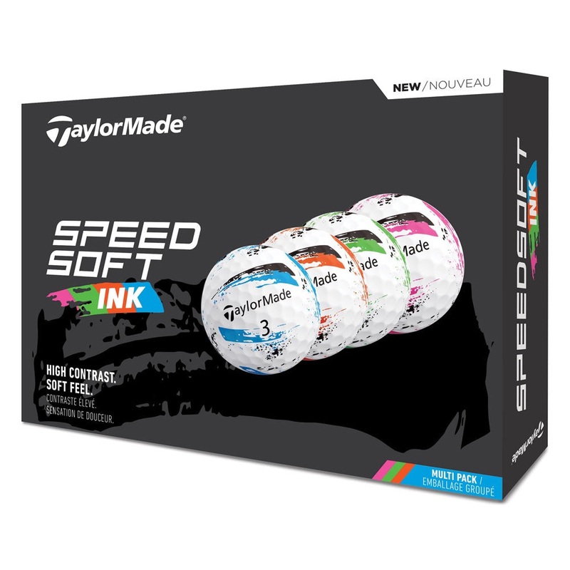Taylormade TM25 SpeedSoft Ink Golf Balls – Dozen