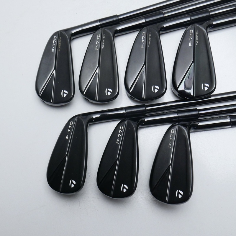 Used TaylorMade P770 2023 Black Iron Set / 4 – PW / X-Stiff Flex