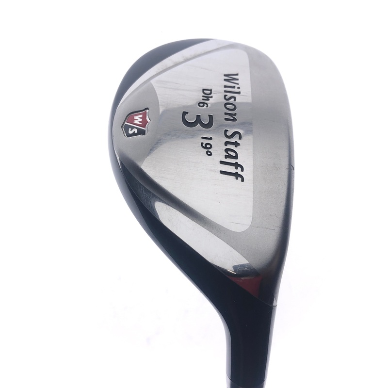 Used Wilson Staff Dh6 3 Hybrid / 19 Degrees / Stiff Flex