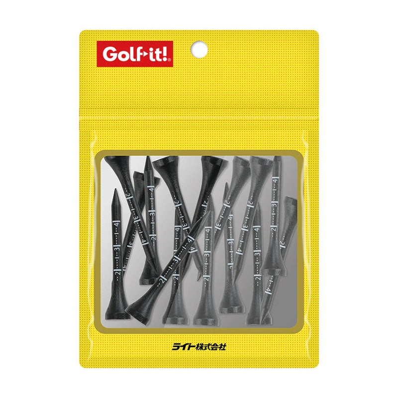 GOLF LITE T-393 Lite Graduated Wood Tee 55mm