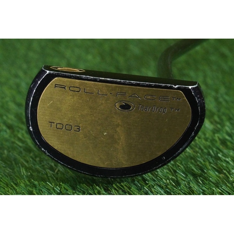 TEAR DROP ROLL FACE TDO3 MALLET PUTTER 35 TRUE TEMPER STEEL SHAFT RH