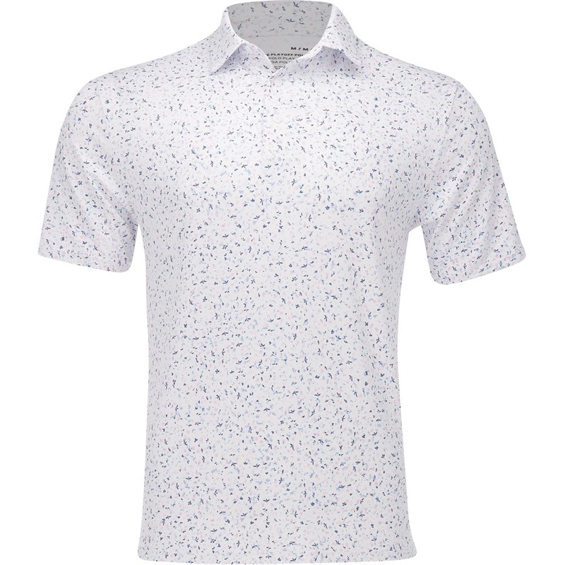 UA Playoff Micro Field Polo|White|Midnight Navy|Halo Gray|XX-Large|Small|Medium|Large|X-Large