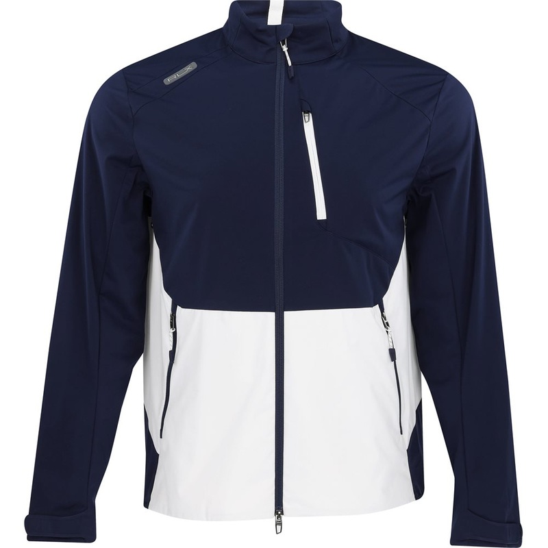 Color-Blocked Packable Jacket|Refined Navy/Ceramic White|Medium|Large|X-Large|XX-Large