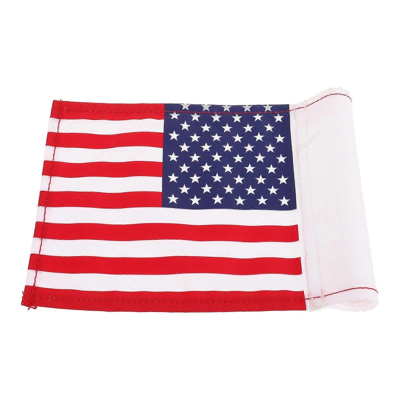 Golf Party Decorations Mini Golf Flags Checkered Pattern Yard Garden Use 1Set