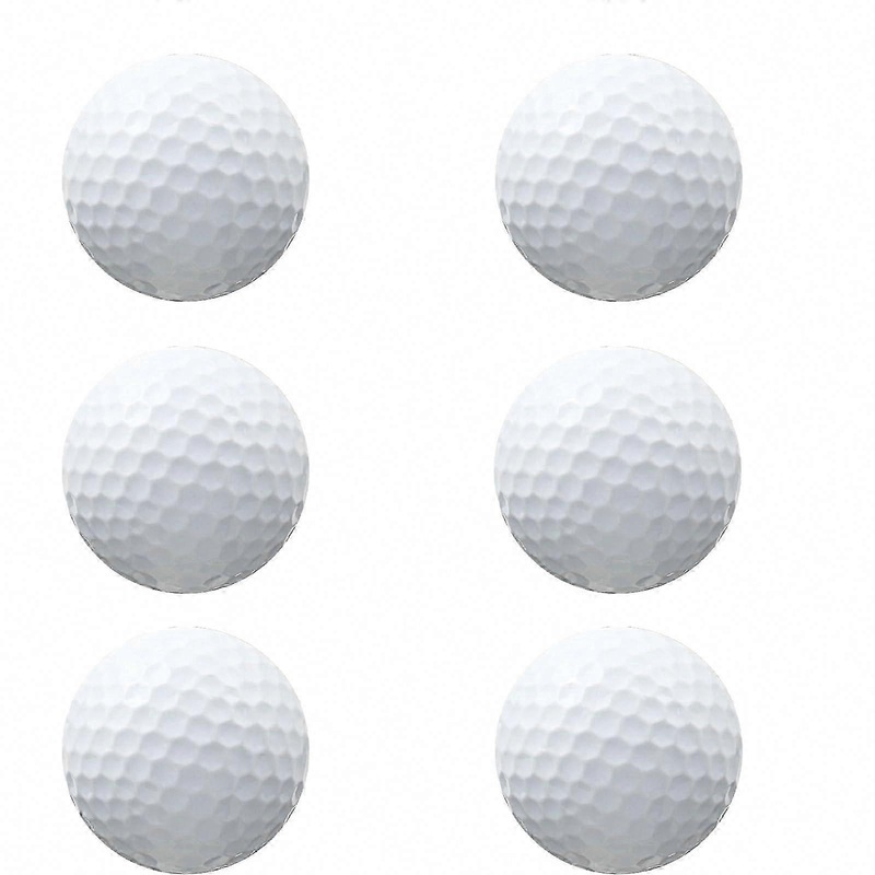 Pack of 6 Premium Lake Golf Balls: Titleist & Callaway for Practice & Play