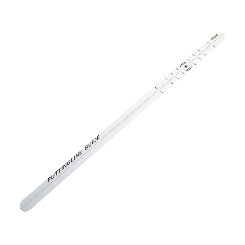 Portable Golf Putting Ruler Sliding Track for Indoor Outdoor Practice Use