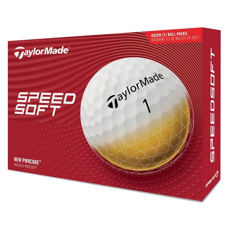TaylorMade TM25 SpeedSoft Golf Balls – Dozen