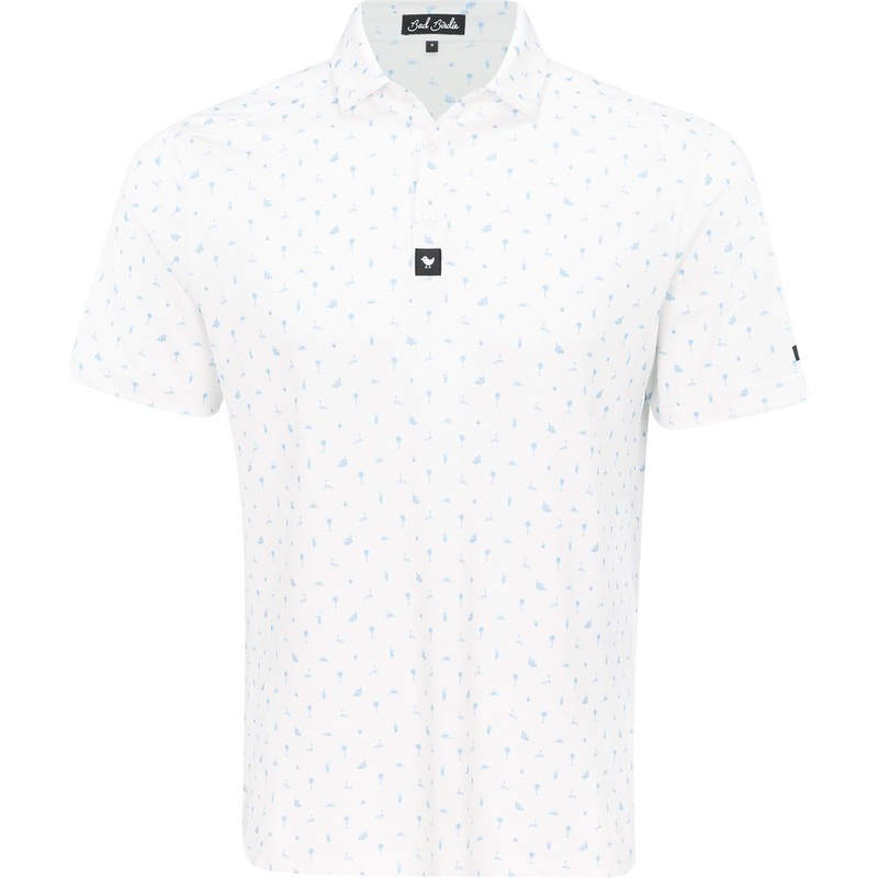 Tech Pique Polo|100 Palms|Swing Oil/Indigo Dawn|Small|Medium|Large|X-Large|XX-Large