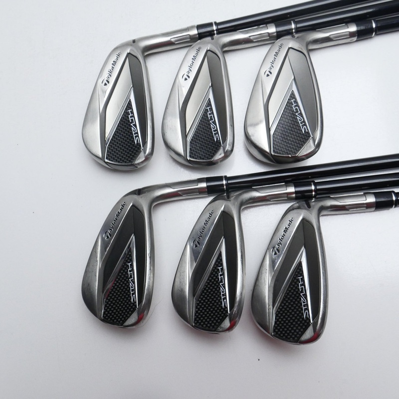 Used TaylorMade Stealth Iron Set / 6 – PW + AW / Regular Flex