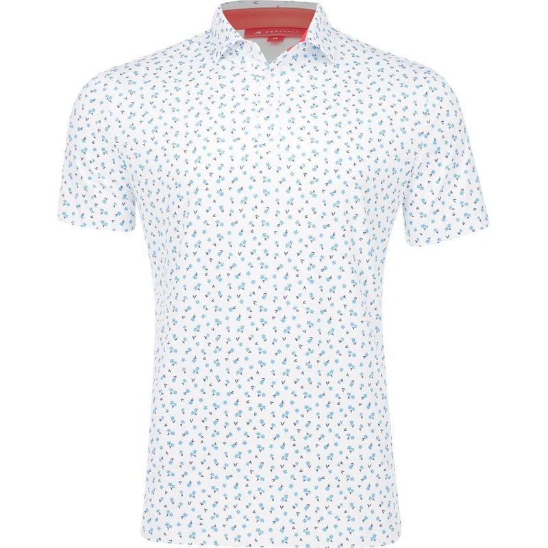 Ashby Polo|Bright White|Mazarine Blue|Small|Medium|Large|X-Large|XX-Large