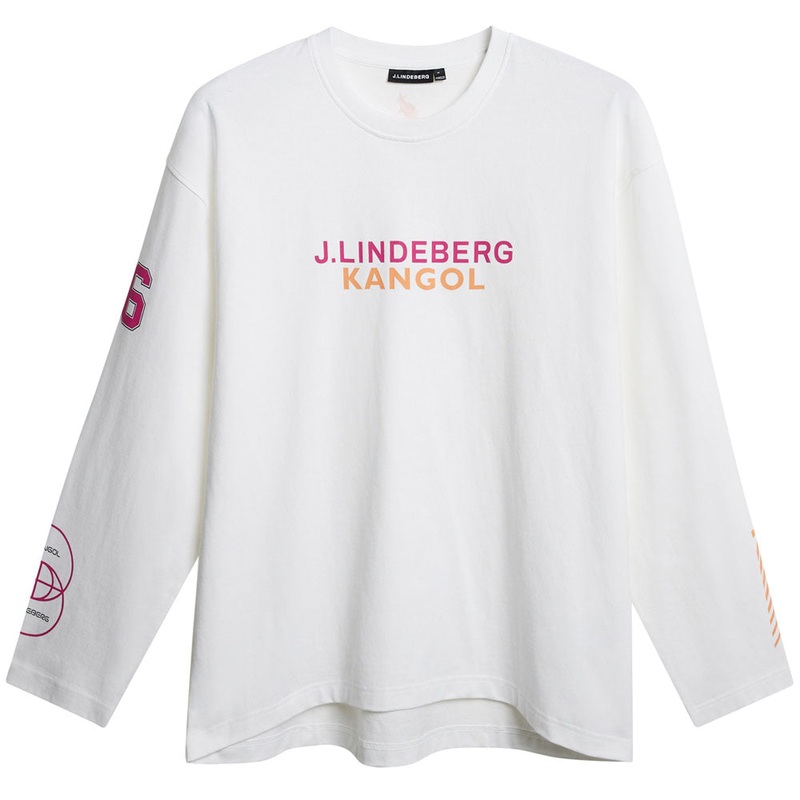 Davie Long Sleeve T-Shirt|White|X-Small|Small|Medium|Large|X-Large|XX-Large