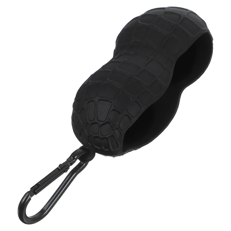 Golfs Ball Sleeve Golfing Accessory for 4Pcs Golf Ball Holder Black