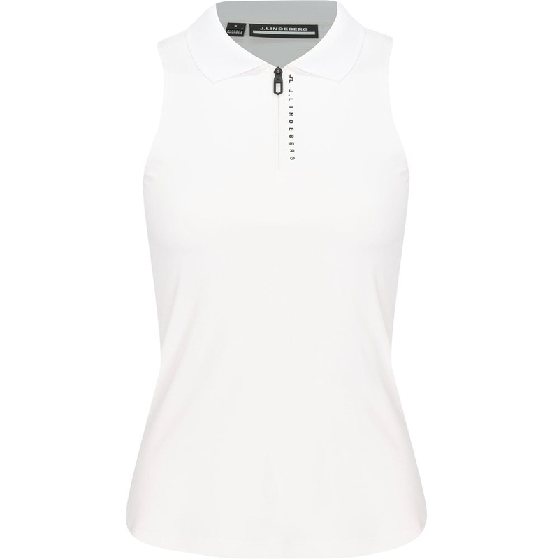 J.Lindeberg Women’s Leylo Sleeveless 1/4 Zip Polo