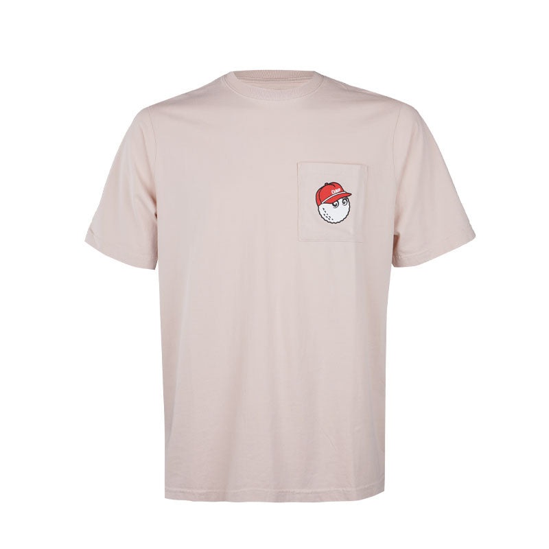 MALBON GOLF x Coca Cola Spencerian Block Men’s T-Shirt (Mauve)